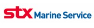STX Marine Service logo with "stx" in red and "Marine Service" in blue text on a white background.
